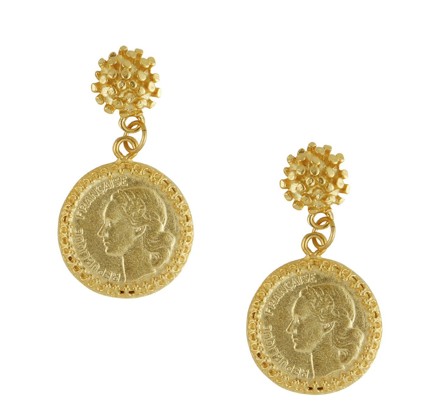 Coin Earrings