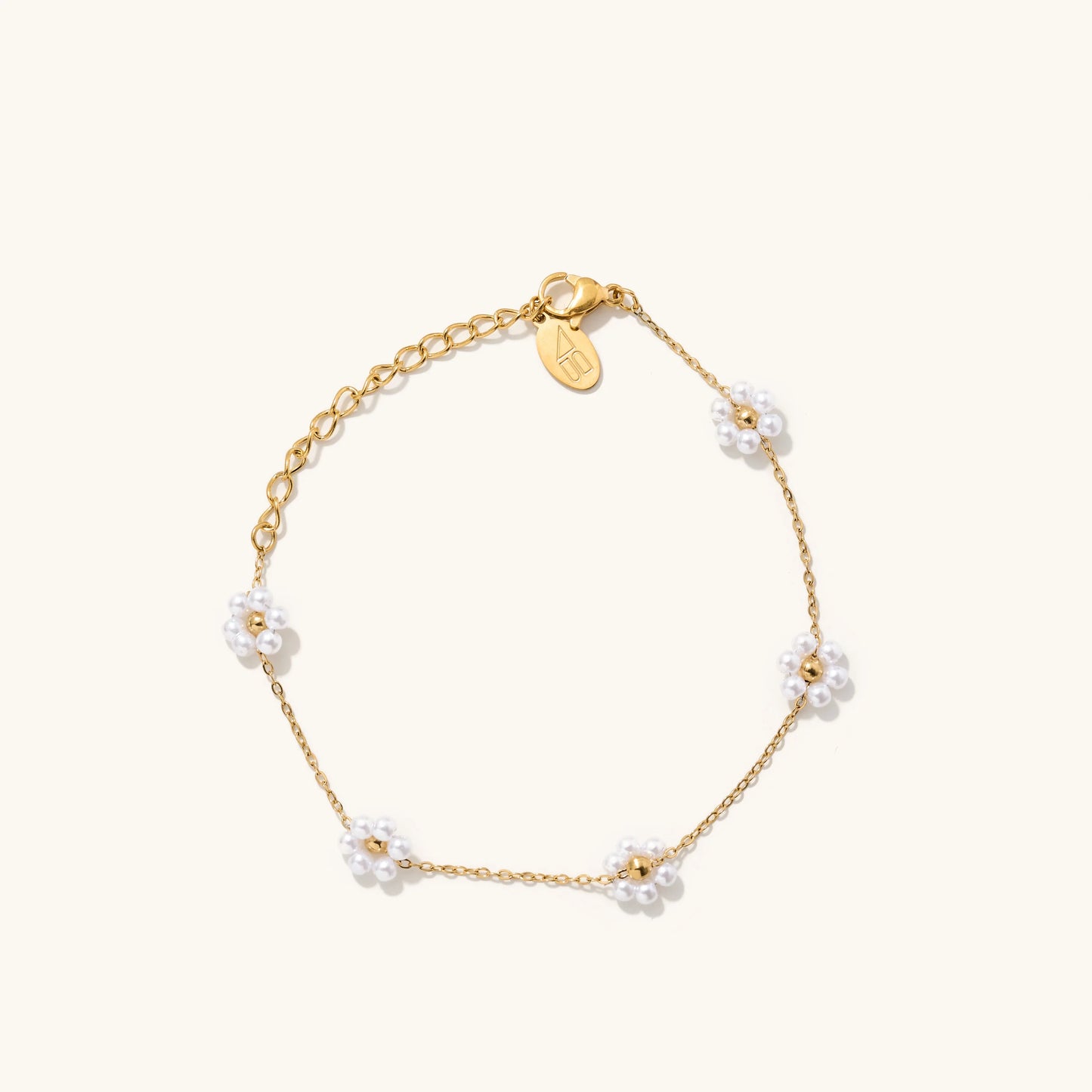 Pearl Daisy Bracelet
