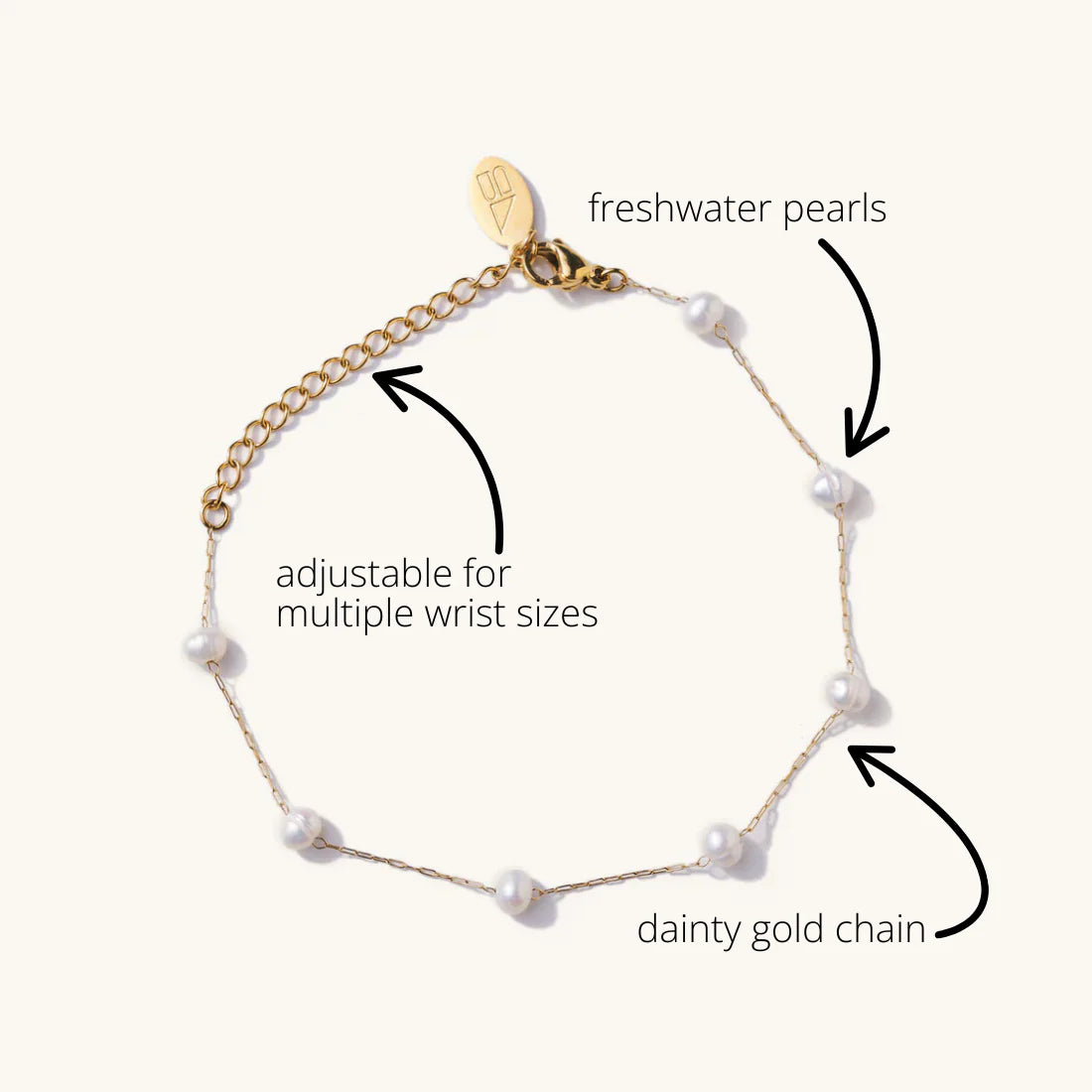 Camille Pearl Bracelet