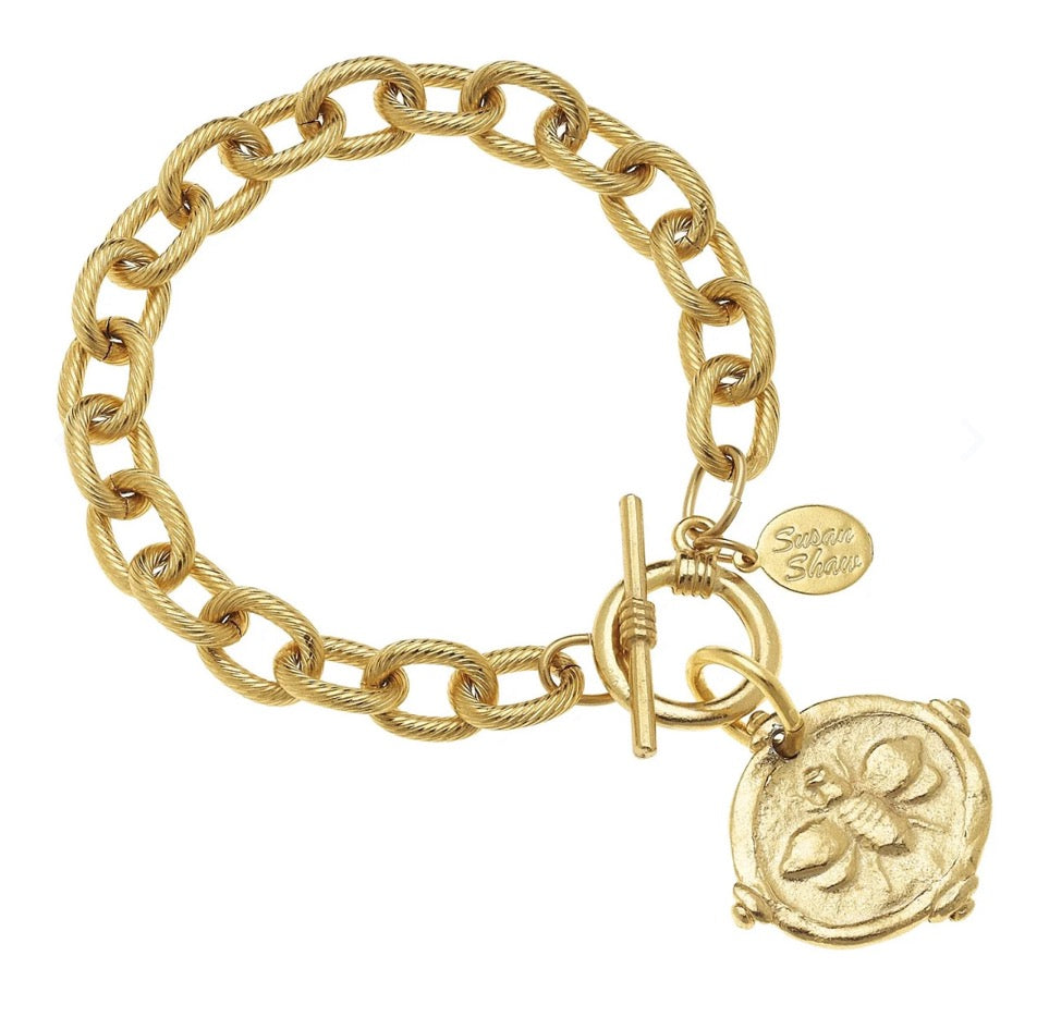 Bee Intaglio Bracelet