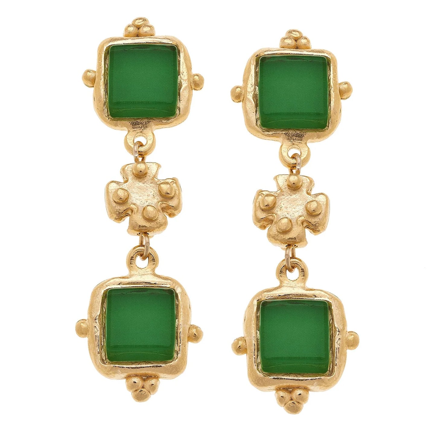 Charlotte Deux Tier Earrings