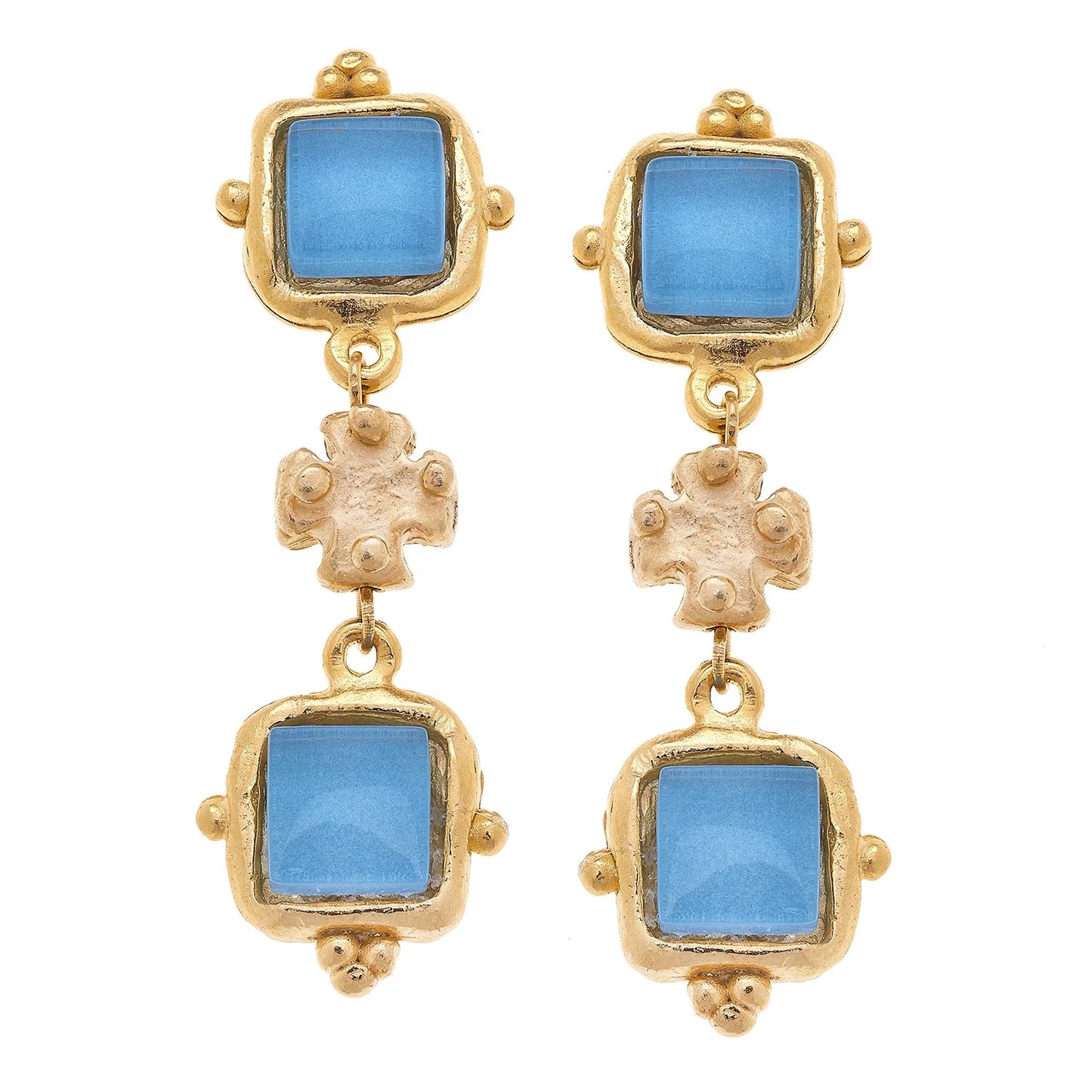 Charlotte Deux Tier Earrings