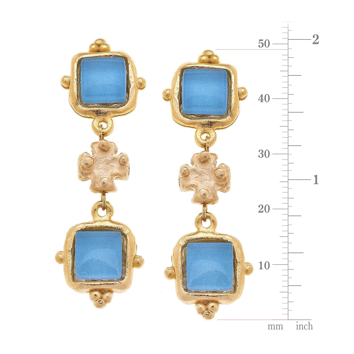 Charlotte Deux Tier Earrings