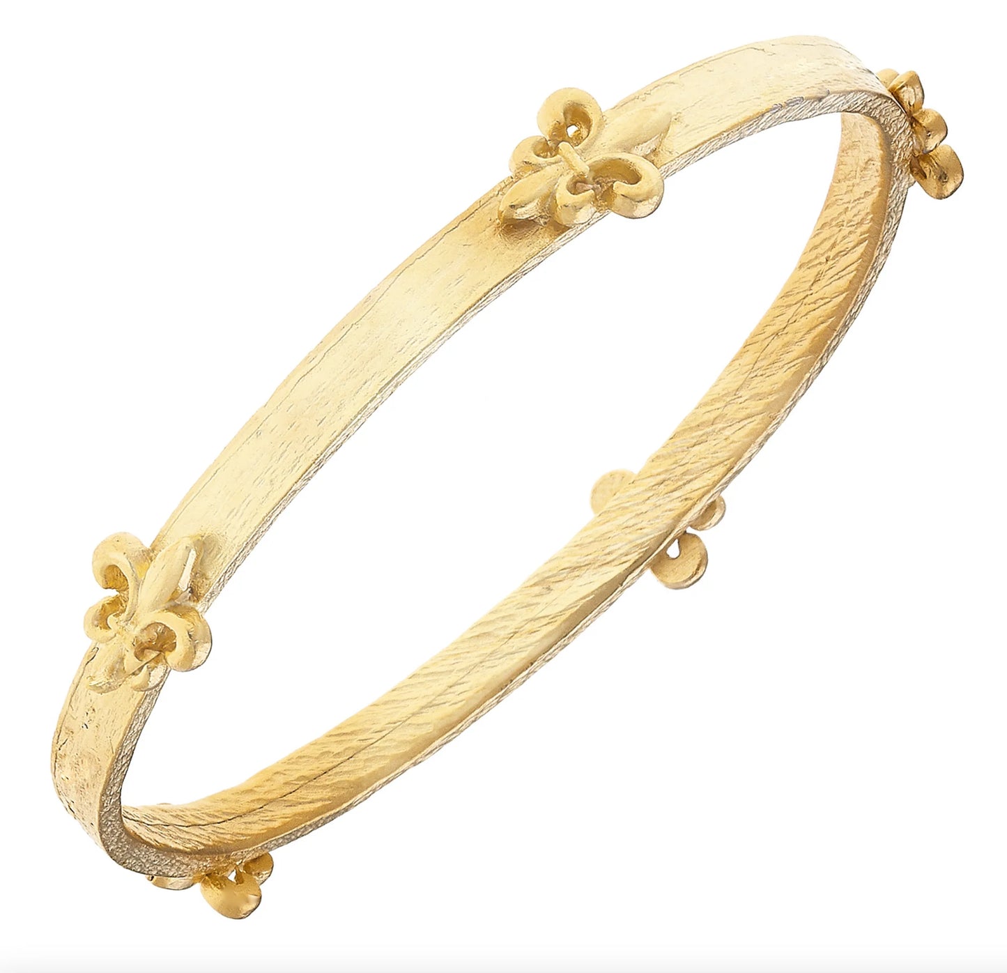Fleur de Lis Bangle