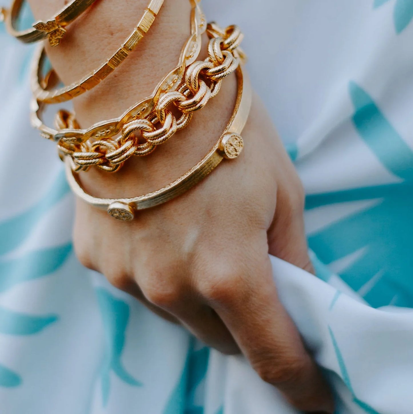Jerusalem Cross Bangle