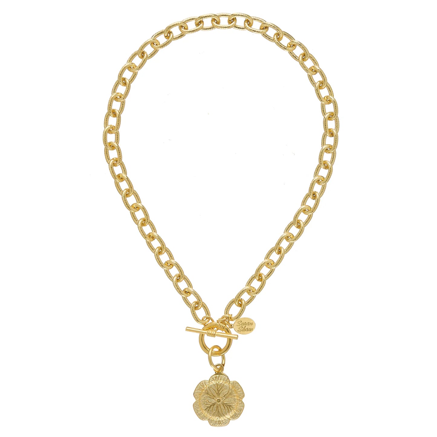 Cabbage Toggle Necklace